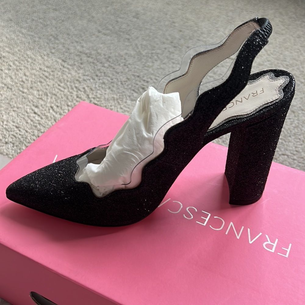 Francesca Bellavita shoes, heels 37,5 Made in Italy. Like New